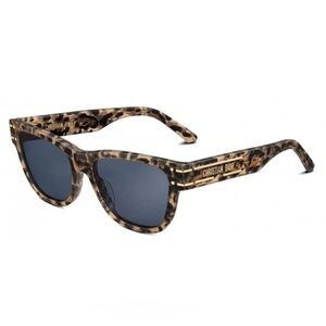 DIOR Signature S6U Brown Light Leopard Print Sunglasses